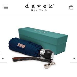 Davek - Commuter Blue Umbrella - New!